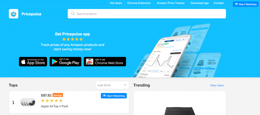 Pricepulse amazon price tracker