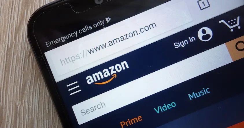 Dieses Amazon-Label kennzeichnet häufig zurückgegebene Produkte.