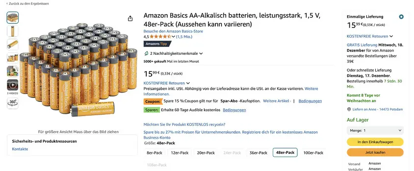 Amazon ei avalda 2023. aasta kõige müüdud tooted aruandeid.