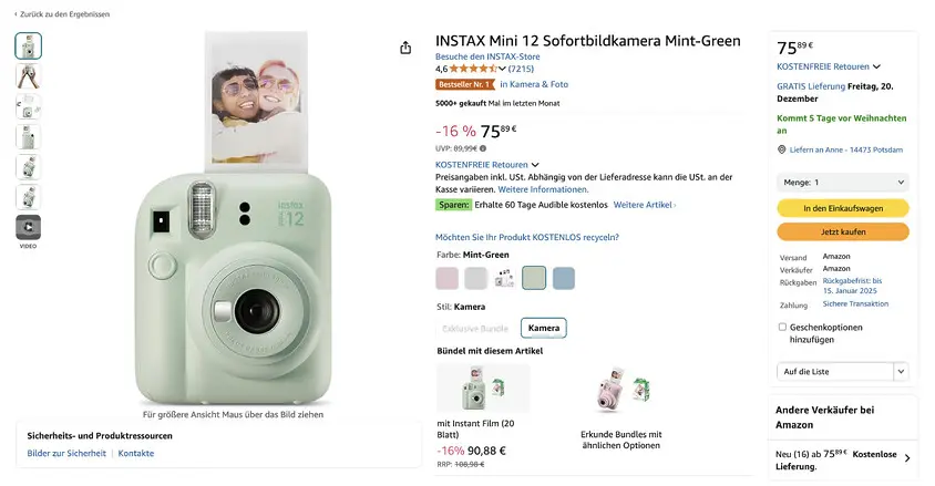 Amazon ei avalda ka 2024. aasta kõige müüdud tooted aruandeid.