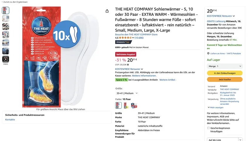 Paljud Amazoni kõige müüdavamad tooted on sageli ainult hooajalised.