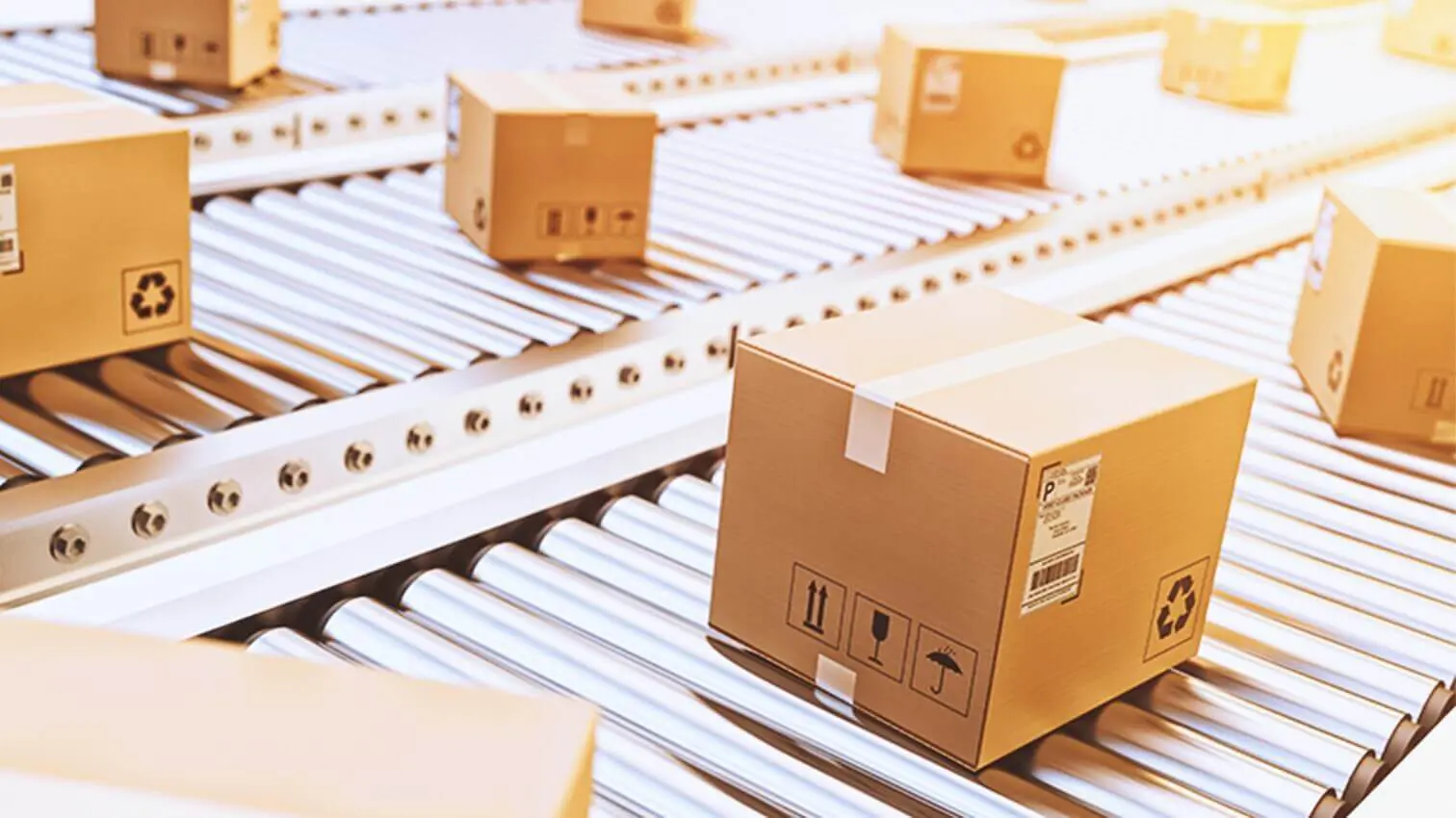 Коробки складу Amazon FBA