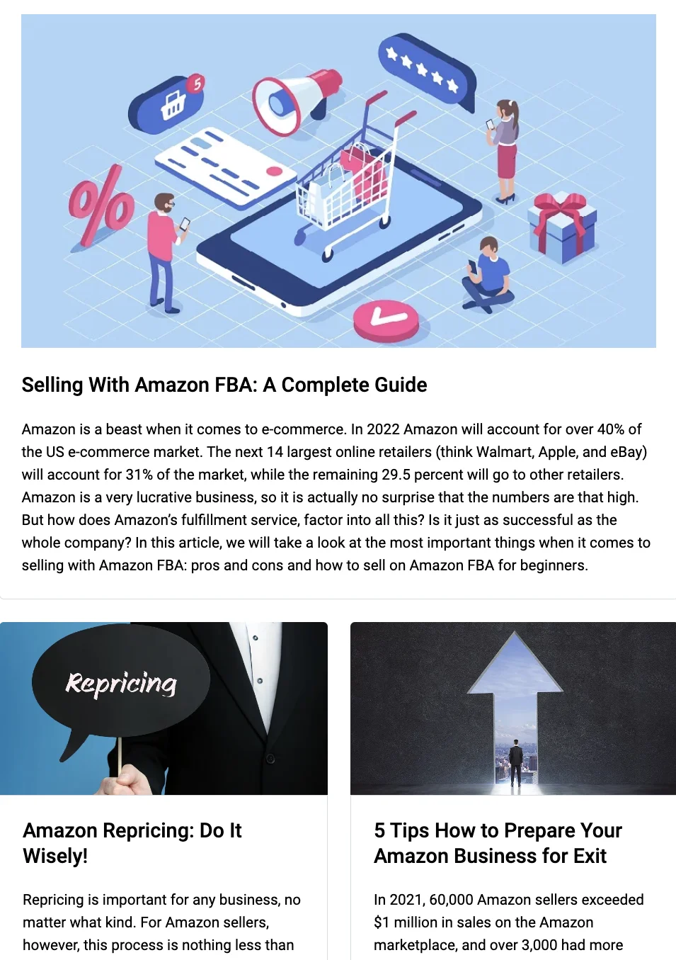 Будьте в курсе всех новостей Amazon с помощью рассылки SELLERLOGIC